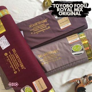 OBRAL Kain Katun Toyobo Fodu ROYAL MIX Deluxe Original 100% Grade A Premium Import JEPANG TERMURAH