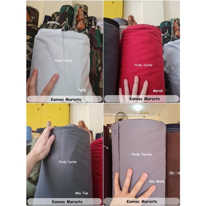 PROMO Kain Kanvas Marsoto Katun Bahan Marsoto Kanvas Katun
