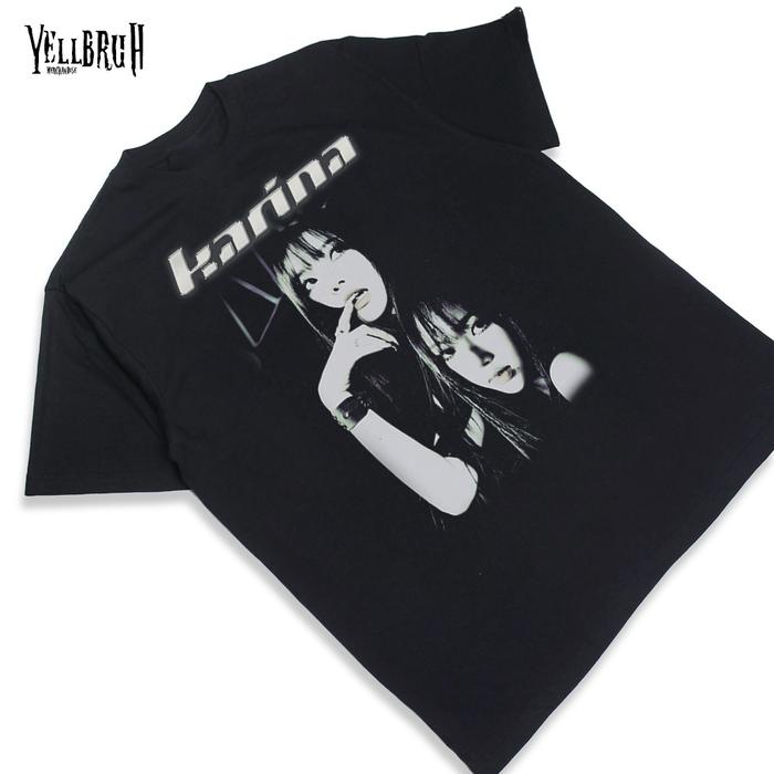 TERMURAH T shirt KARINA AESPA Baju Yellbruh Merchandise Tee Kain Kaos