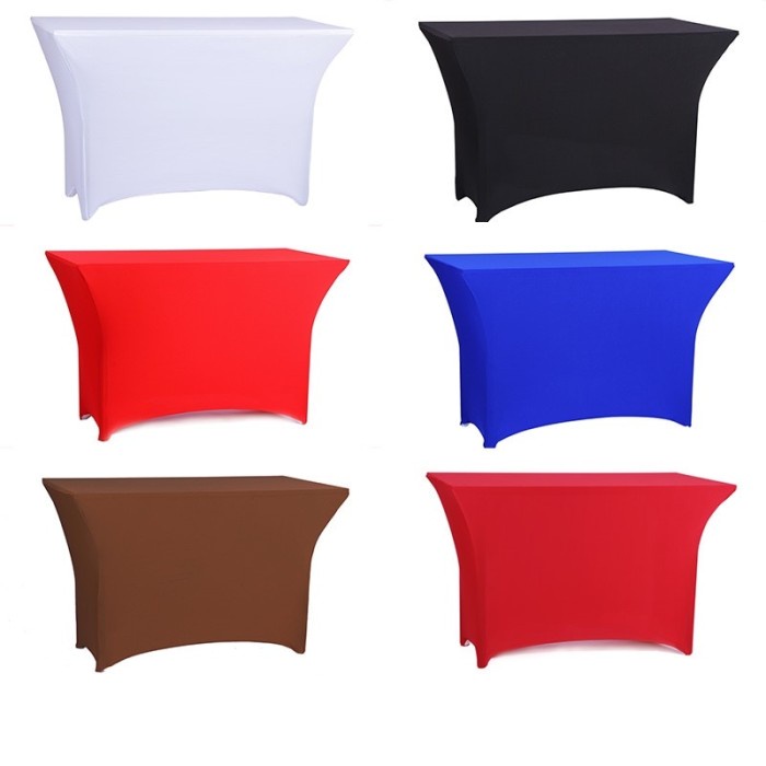 cover meja IBM ketat 120x60