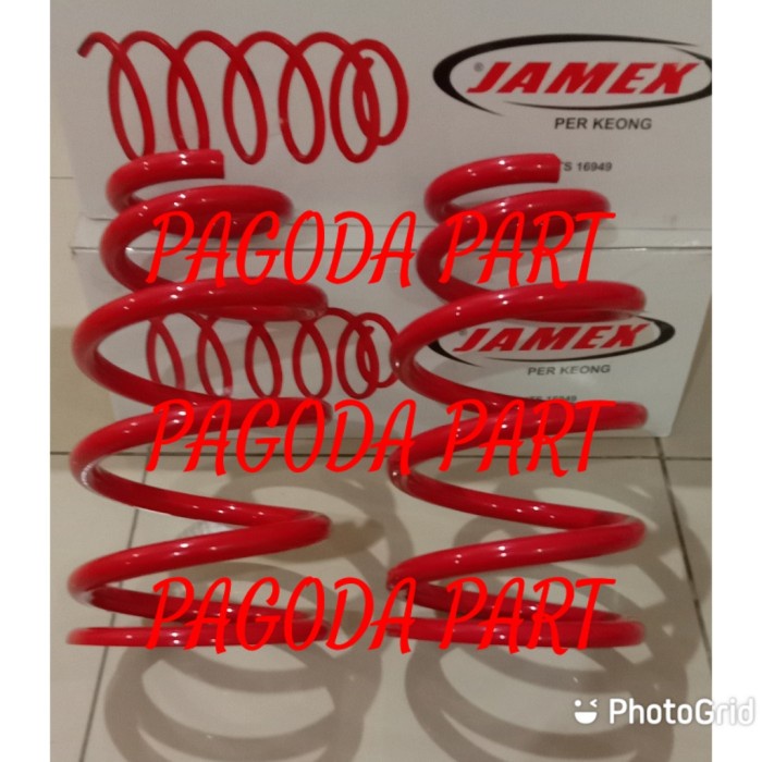 PER CEPER LOWERING SPRING JAMEX TOYOTA INNOVA OLD / REBORN DIESEL 2PCS