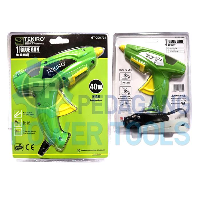 

TEKIRO GLUE GUN 40 WATT ALAT LEM BAKAR TEMBAK BESAR HOT MELT GT-GG1724