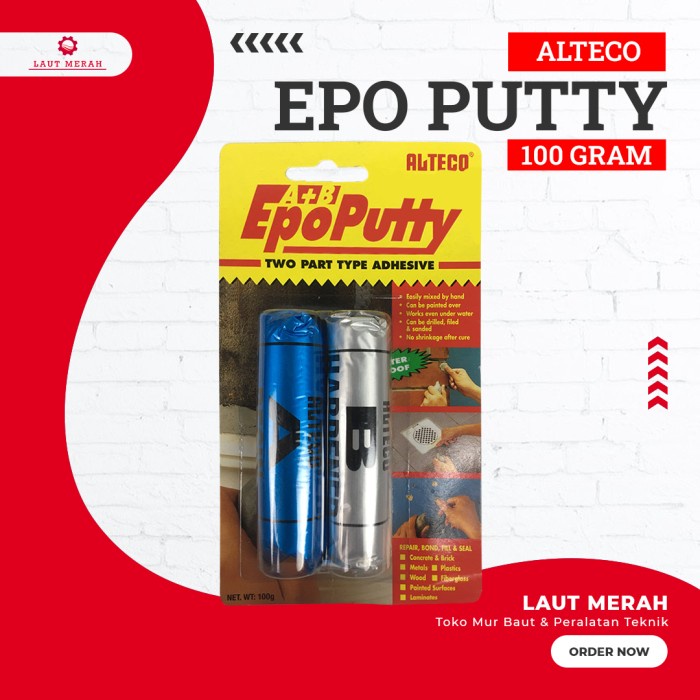 LEM RADIATOR DAN BLOK MESIN EPO PUTTY, LEM ANTI PANAS , LEM BESI KUAT