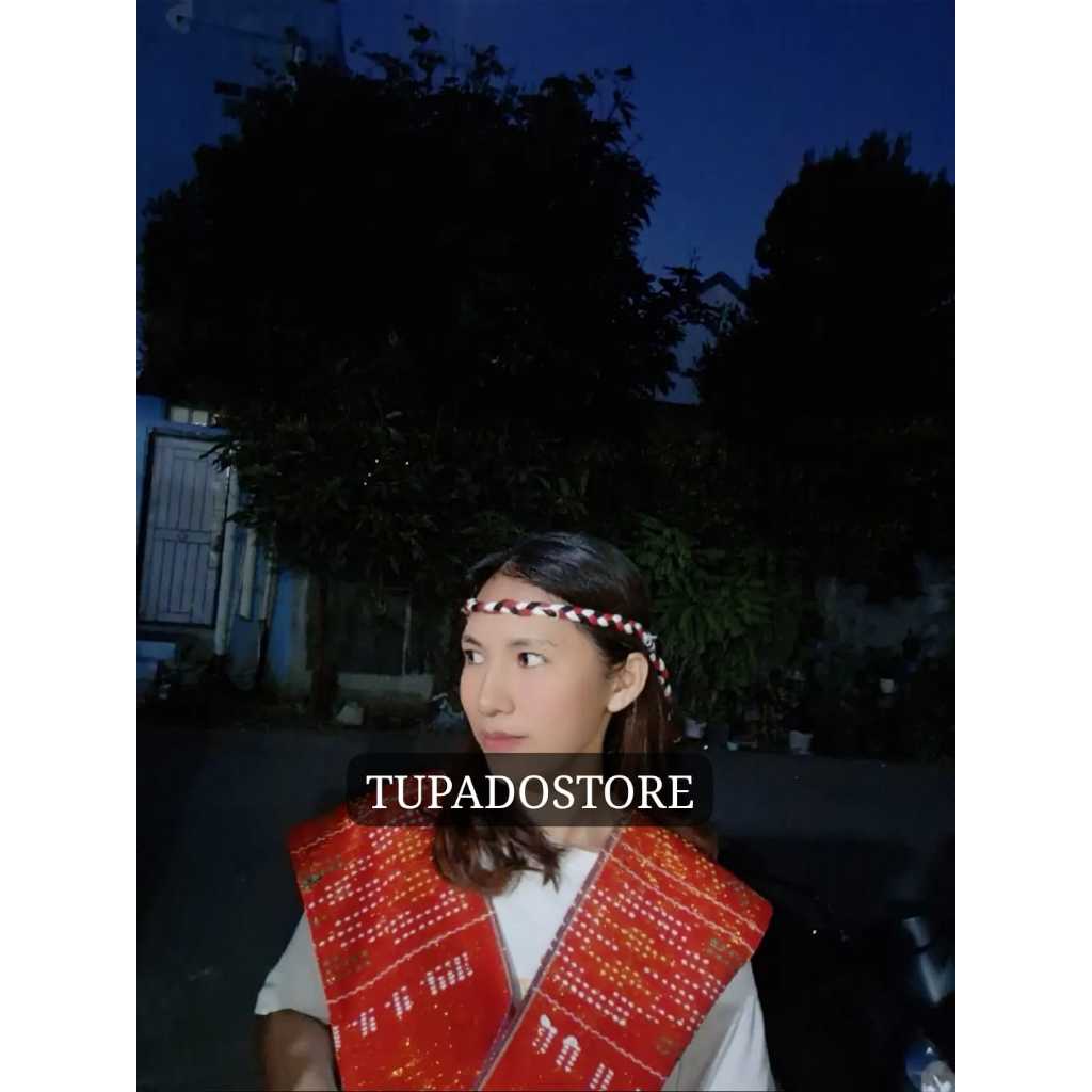 Ikat Kepala Sitolu Bolit Bonang Manalu Khas Batak - Sortali Bolit Motif Gorga Talitali