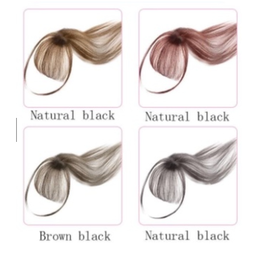 Poni Palsu Depan Poni Rambut Palsu Tipis / Hair Clip Poni Tipis Korea