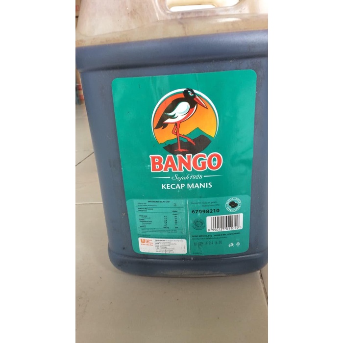 

Kecap bango jeren 6,5kg / bango / kecap / jeren