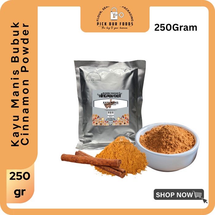 

Kayu Manis Bubuk 1 kg Murni / Pure Cinnamon Powder gram / varian