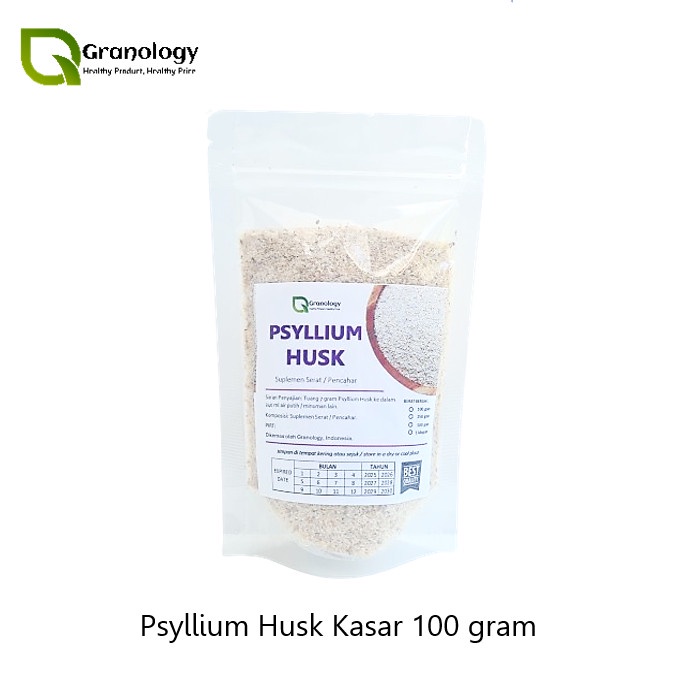 

Psyllium Husk Powder / Bulk Forming Laxative (100 gram) by Granology