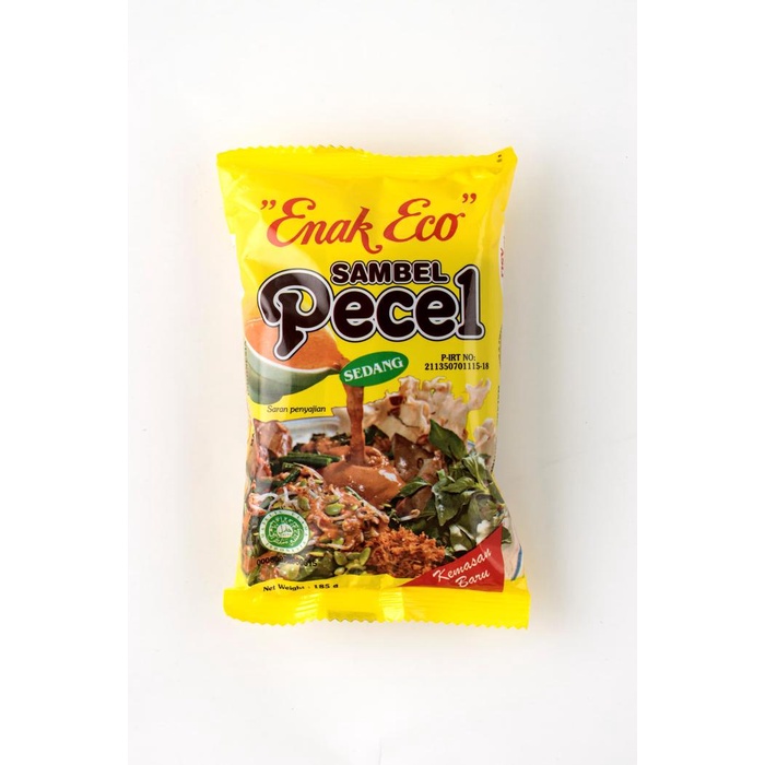 

BUMBU PECEL ENAK ECO 185 GR SEDANG