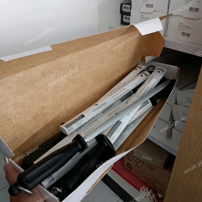 (Expert) sharpening steel/asahan pisau victorinox 30cm 7.8513