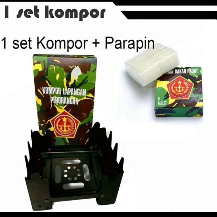(Expert) promo.KOMPOR + PARAFIN/1SET KOMPOR + PARAFIN