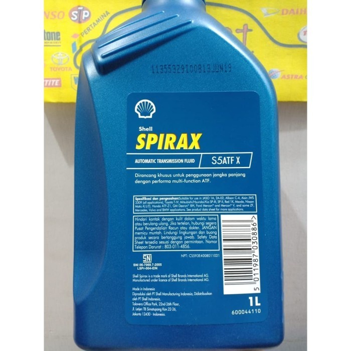(Expert) OLI SHELL SPIRAX ATF X - OLI SHELL TRANSMISI MATIC -OLI MATIC S5 ATF X