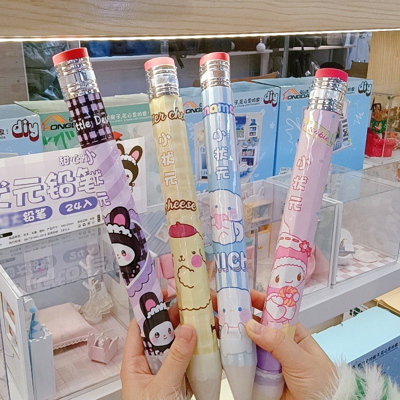 

Pensil Jumbo Kreatif Pensil Besar Baru Kartun Lucu Pensil Pena Ukuran Besar Kartun