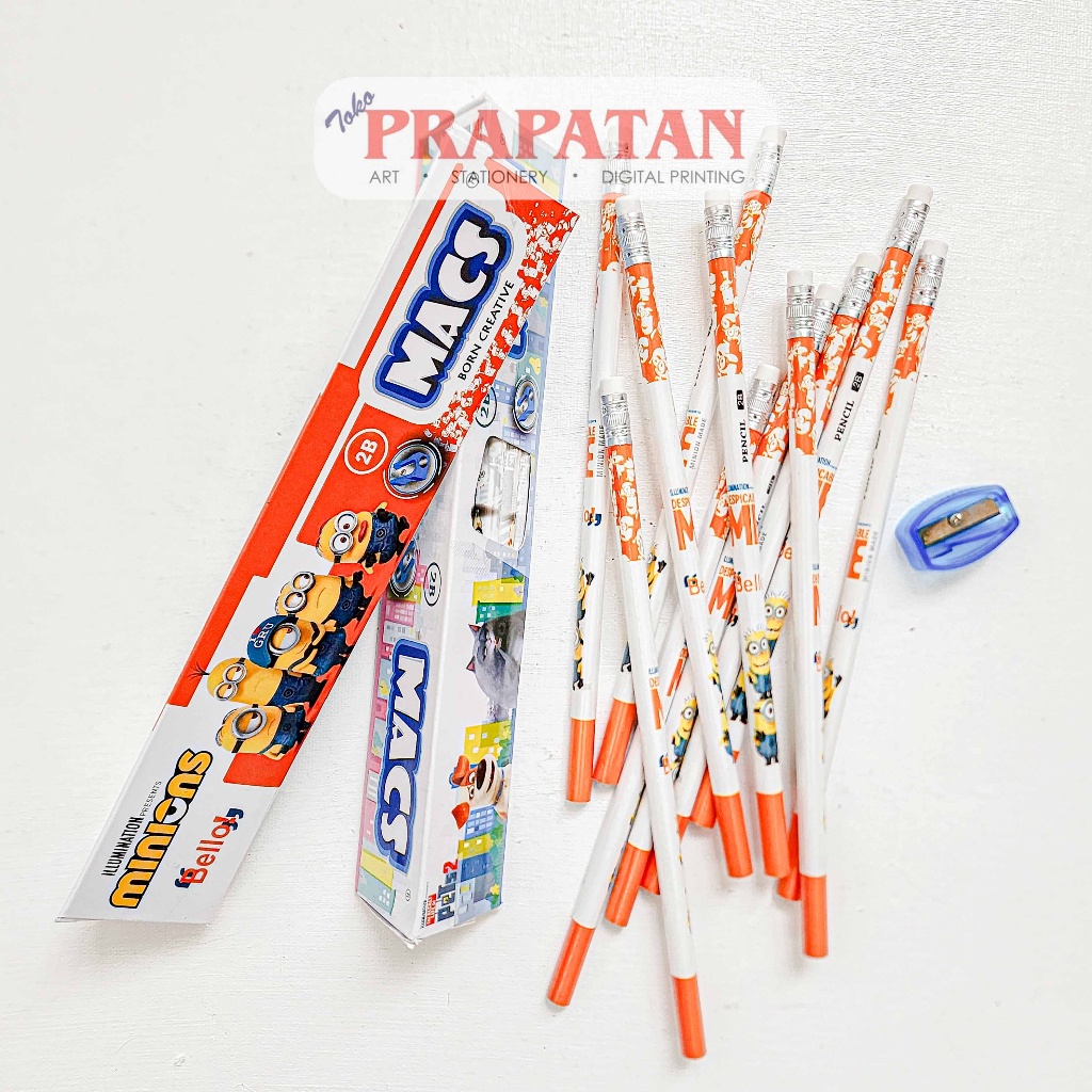 

Pensil Tulis Macs 2B 1 BOX ISI 12PCS Writing Pencil