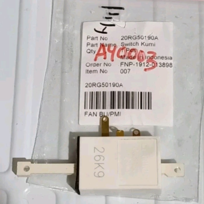 Saklar exhaust Panasonic original