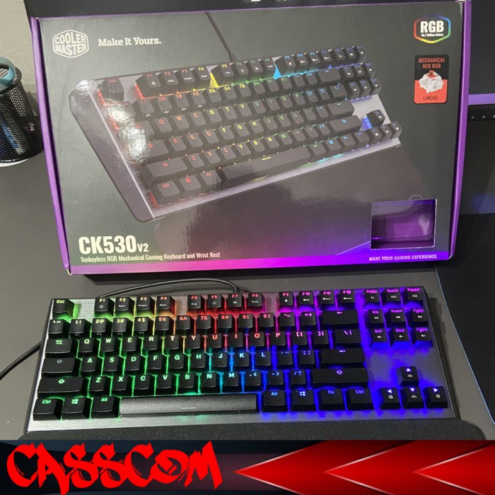 [Expert] Cooler Master CK530 V2 TKL RGB Mehcanical Keyboard Gaming CK-530