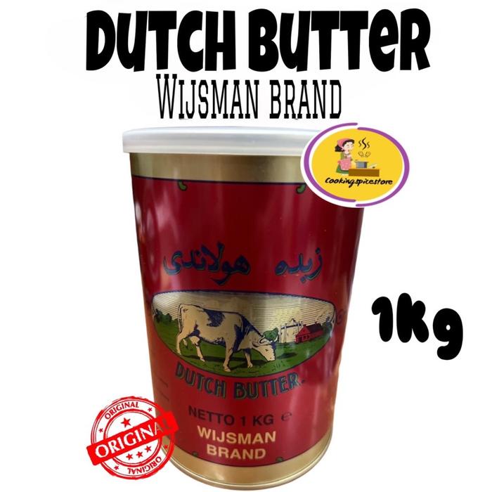 

WIJSMAN/WISMAN DUTCH BUTTER 1KG / MENTEGA WISMAN 1KG / MENTEGA WISMAN HALAL / BUTTER WISMAN /