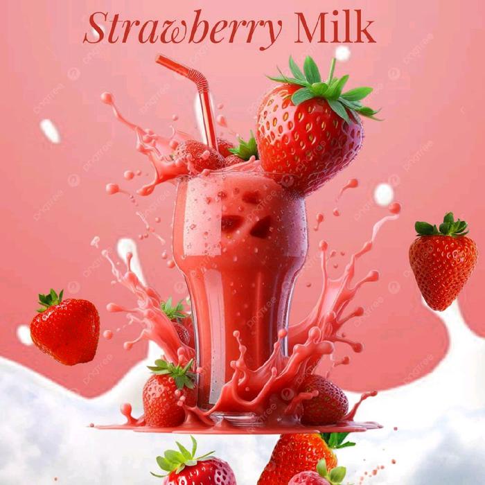 

LIQ-STRAWBERRY MILK 30ML/60ML SUSU BUBUK COFFEE SUGAR JUICE TERBARU