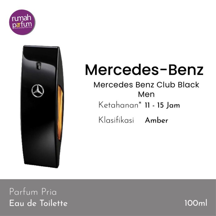 [Expert] Parfum Mercedes-Benz Mercedes Benz Club Black Men 100 ML
