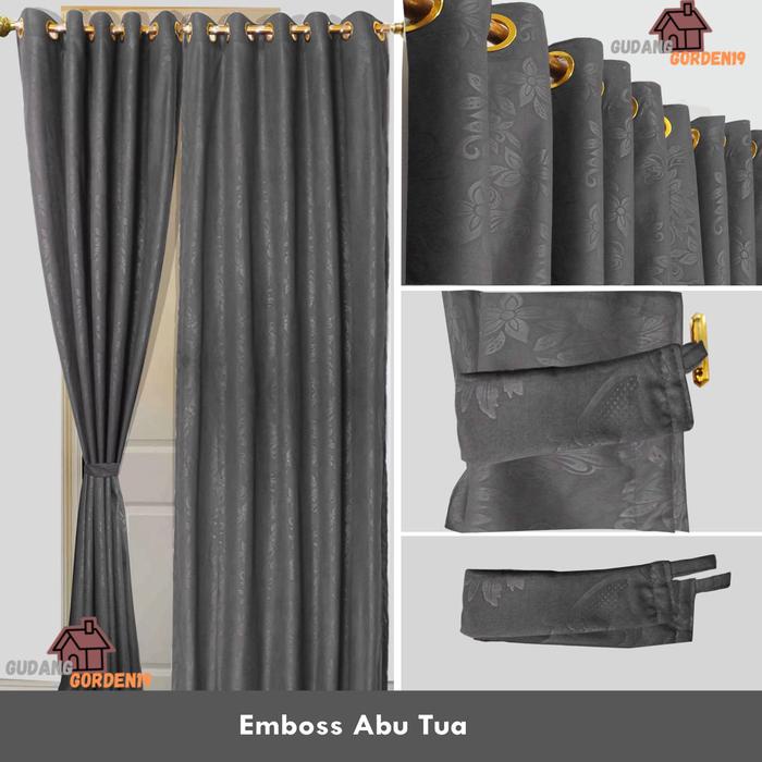 murah- TIRAI PINTU DAN JENDELA POLOS EMBOSS MURAH - GORDEN JENDELA - HORDENG PINTU - KORDEN -