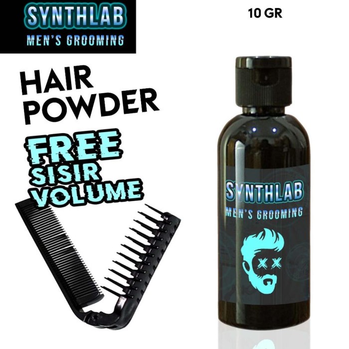Hair Powder Clay Pomade Bubuk SYNTHLAB 10 Gram