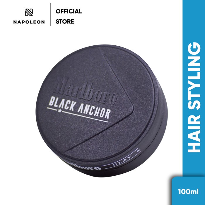 Pomade Marlboro Clay Black Anchor - 100 gram