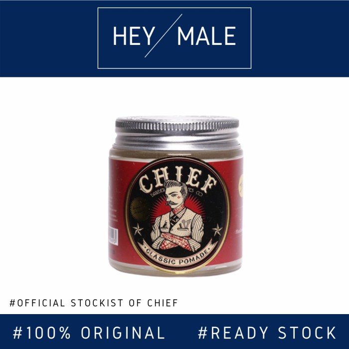 CHIEF Red Pomade
