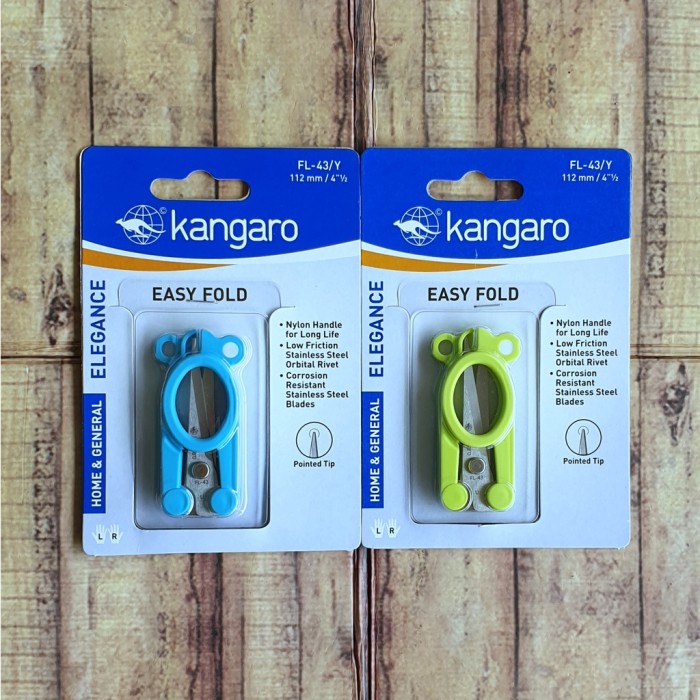 

R135 Gunting Lipat Mini Color Stainless Stell Kangaro