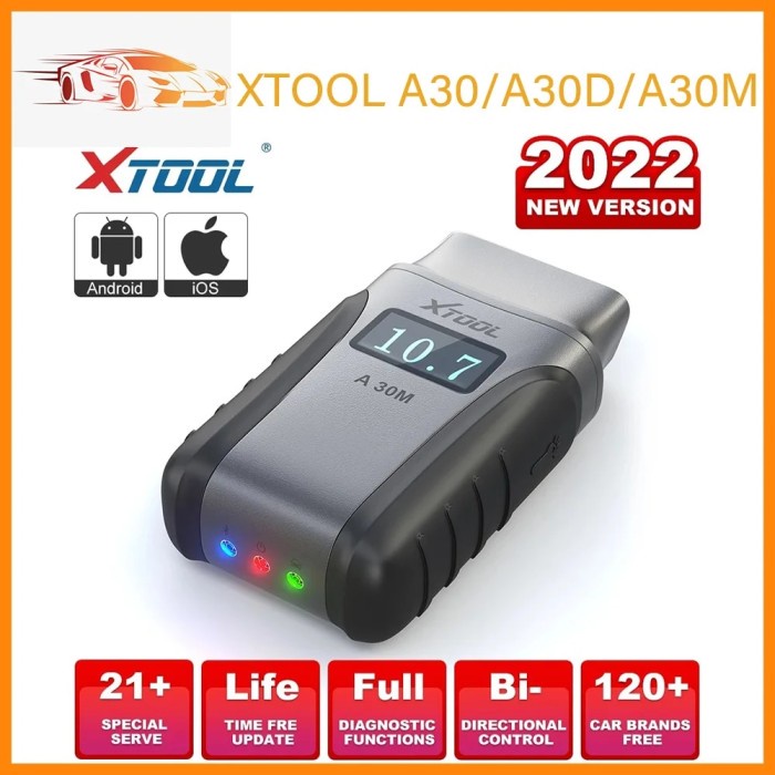XTOOL Anyscan A30 A30D A30M OBD2 Diagnostic Tools for Andriod/