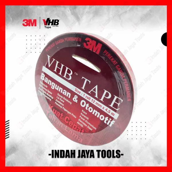 

Double Tape VHB 3M ORIGINAL 12mm x 4.5mm Busa Perekat