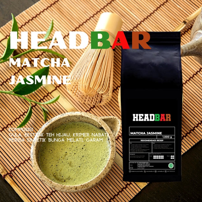 

HEADBAR Powder Matcha Jasmine 1000 gram