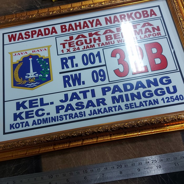 (Expert) BINGKAI RT RW PLAT RUMAH