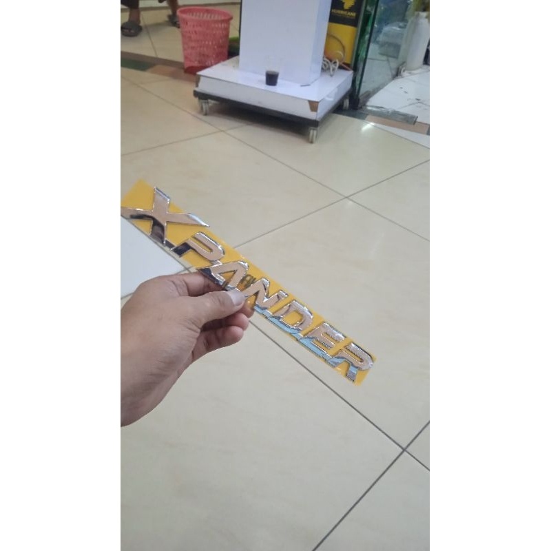 Emblem Xpander Logo Xpander Emblem Mitsubishi Xpander