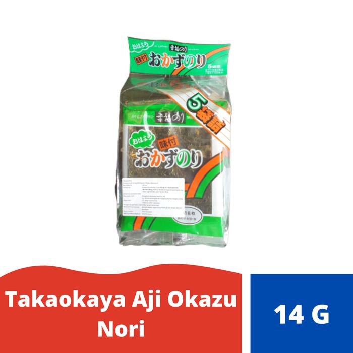 

Sale Terbatas Takaokaya Aji Okazu Nori Aman
