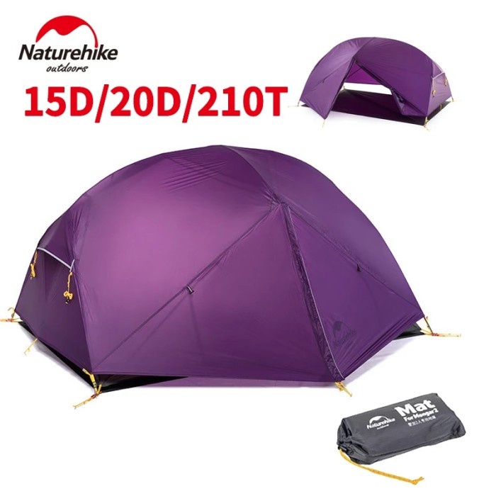 Naturehike Mongar 2 Tent Ultralight Double Layer Camping Tent for 2