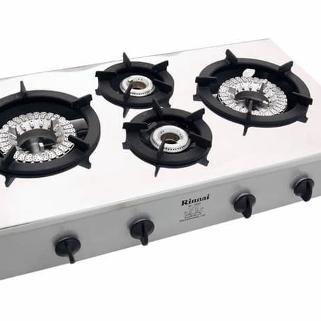 Rinnai Kompor Gas 4 Tungku - Ri-4Rsp Ri4Rsp Ri 4 Rsp