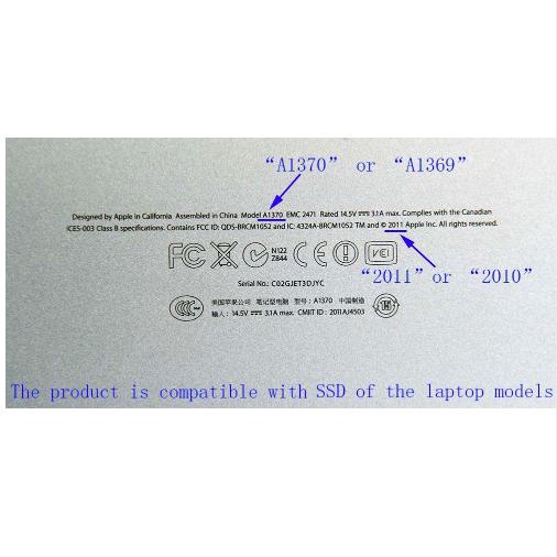 SSD MACBOOK AIR 2010 TO SATA CONVERTER KONVERTER SSD MACBOOK AIR 2010