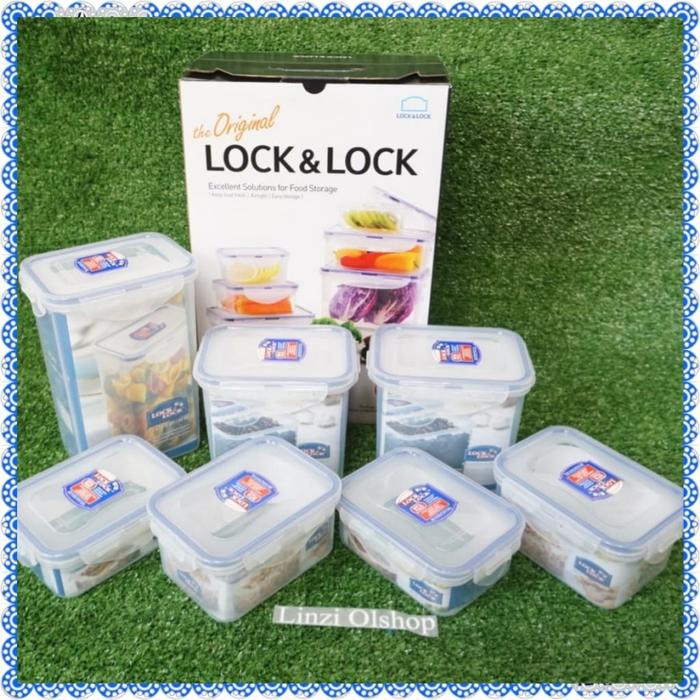 ada- Gift Set Exclusive Lock n Lock Food Container 7pcs