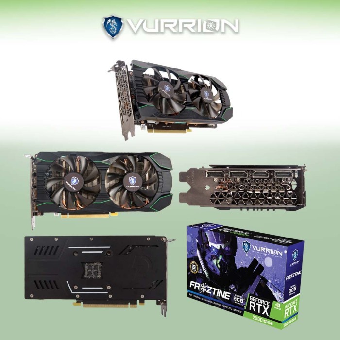 VGA AGS VURRION NVIDIA RTX 2060 SUPER 8GB GDDR6 256 BIT REAL CAPACITY TERMURAH
