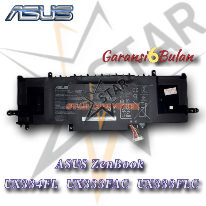 BATERAI ASUS ZENBOOK UX344FL UX333FAC UX333FLC C31N1841 ORIGINAL