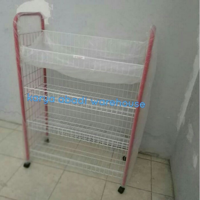 RAK CHIKI 4 SUSUN MASTER / RAK SERBAGUNA / RAK JUMBO / RAK SNACK