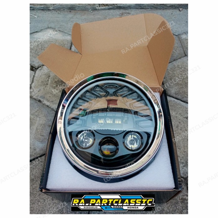 LAMPU DAYMAKER TIGER REVO 7 INCHI SET BATOK TIGER REVO