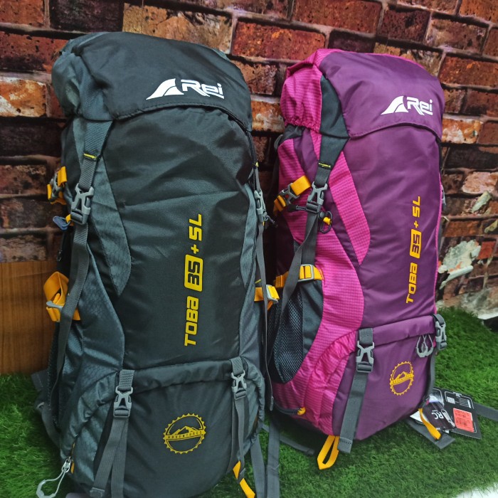 Tas Semi Carrier Rei Toba 35+5L Tas Gunung Arei