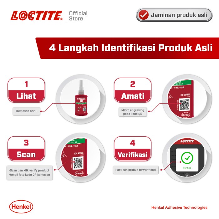 Sale Terbatas Henkel Loctite 641 Retaining Compound Lem Bearing 50 Ml Twin Pack