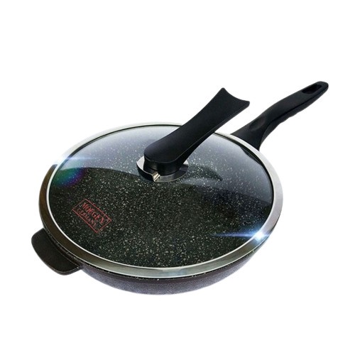 LengkapMurahCepat- WOK PAN MOEGEN GERMANY MARBLE COATING 30 CM