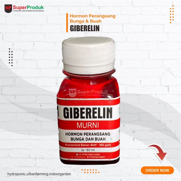 siapkirim- Hormon ZPT Giberelin 60ml