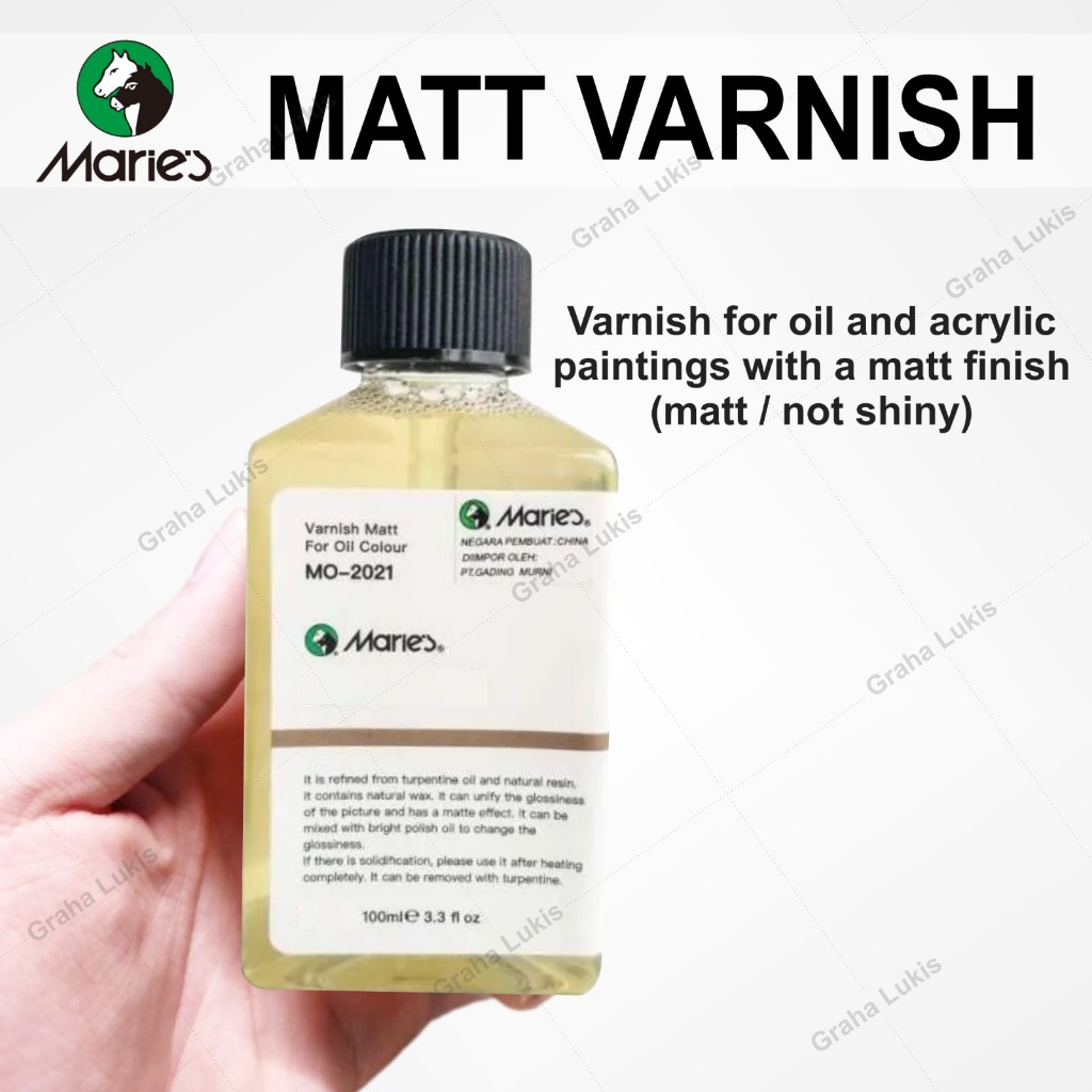 

IK! Maries Matt Varnish 100ml MO-2021