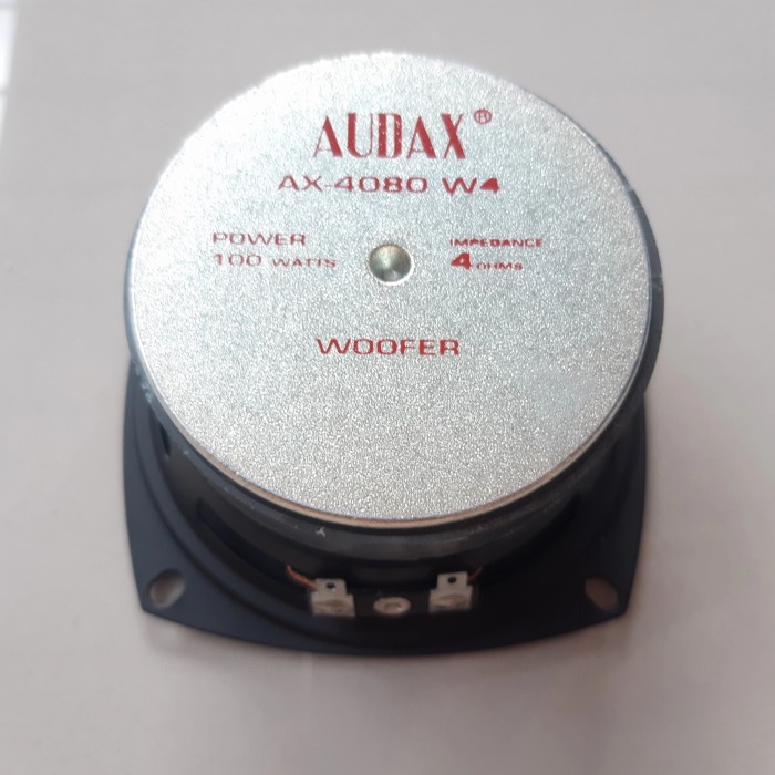 Speaker 4 Inch Woofer Audax 100 Watt Magnet Besar Original Asli Audax Terlaris