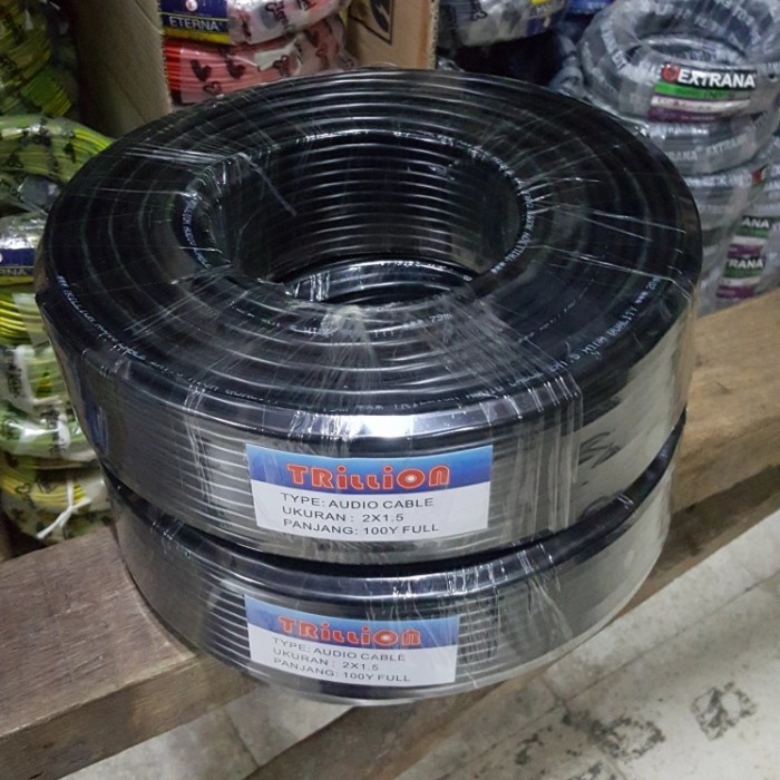 Kabel Listrik/Audio Trillion 2 X 1,5Mm