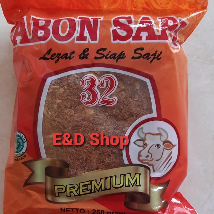 

ABON SAPI 32 250GR PREMIUM LEZAT DAN SIAP SAJI